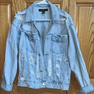 Jean Jacket w/ Mesh